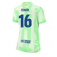 Camisa de time de futebol Barcelona Fermin Lopez #16 Replicas 3º Equipamento Feminina 2024-25 Manga Curta